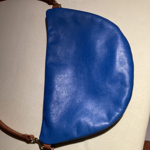 Clare V Grande Fanny in Rare Cobalt Blue Excellent! - Picture 11 of 12